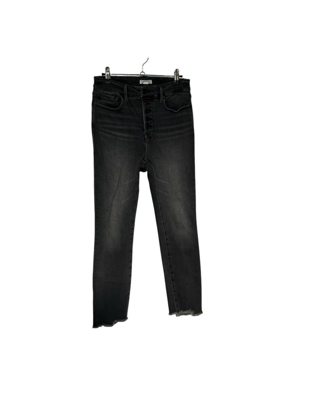 Good American GOOD LEGS ULTIMATE SKINNY JEANS Size 4/27 Black Inseam 29"